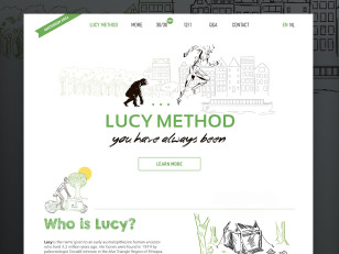 website design daria belyakova upwork lucy method